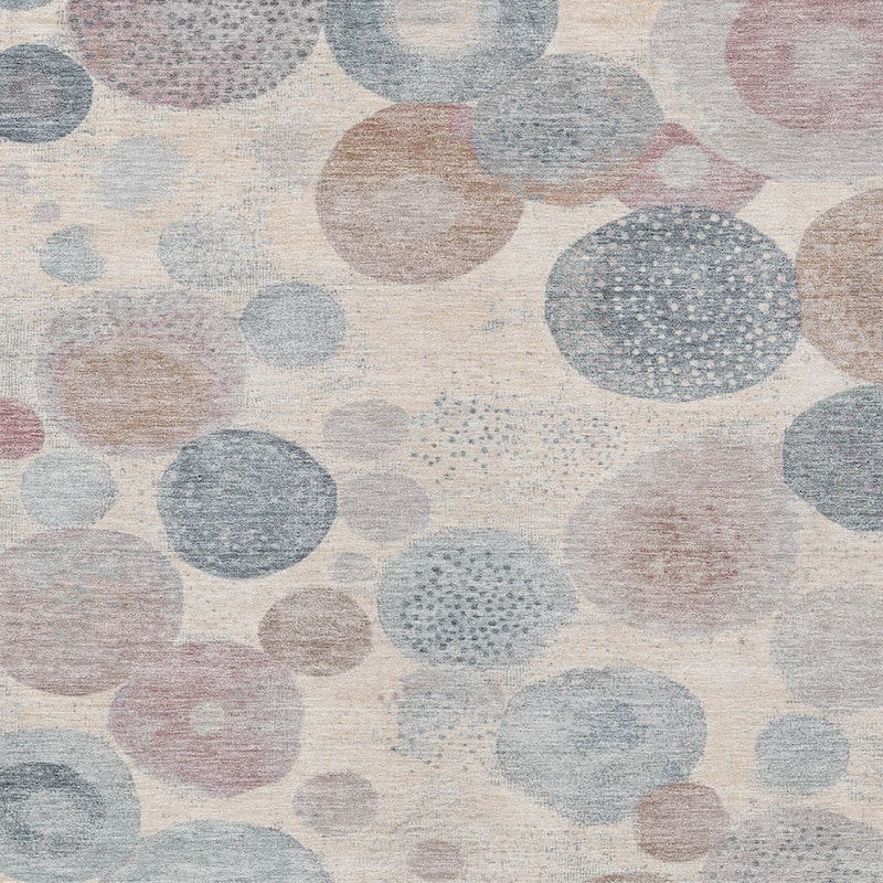 HomeRoots Geometric Transitional Rectangle Outdoor Rug