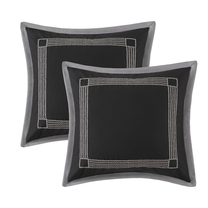 Madison Park Signature Shades of Serenity Jacquard Comforter Set