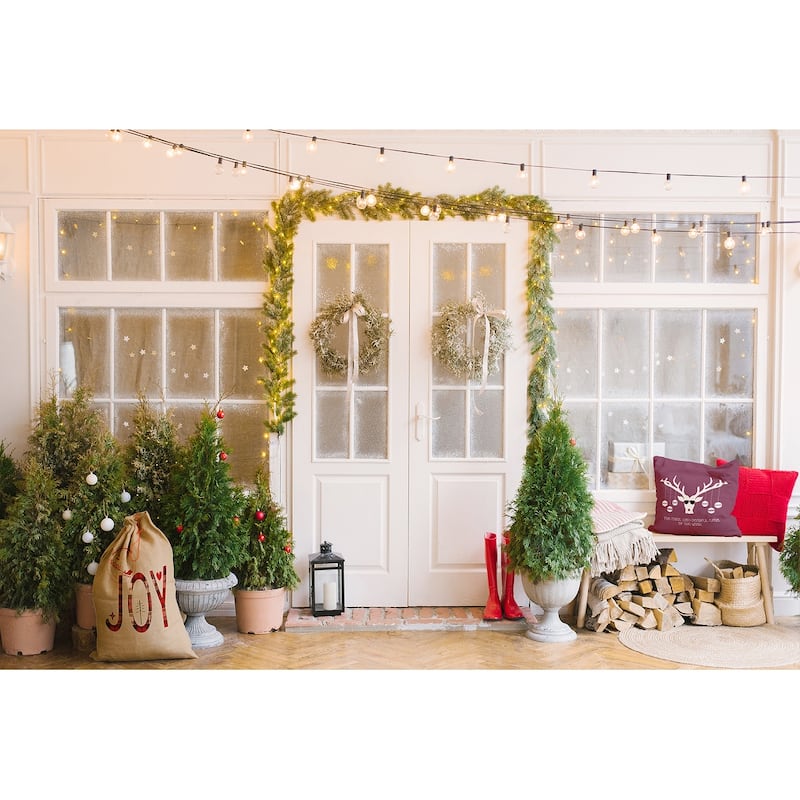 Cool Christmas Deer Indoor/Outdoor Throw Pillow Bed Bath & Beyond