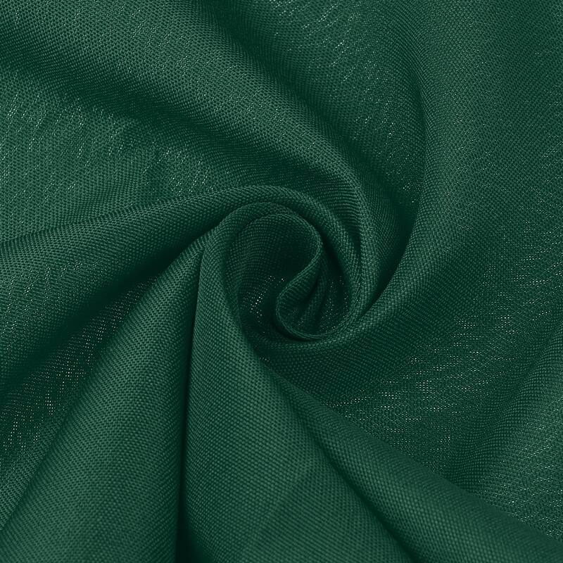 Polyester Cloth Napkins, 6 Pack Solid Washable Fabric Napkins - 19x19inch - Green