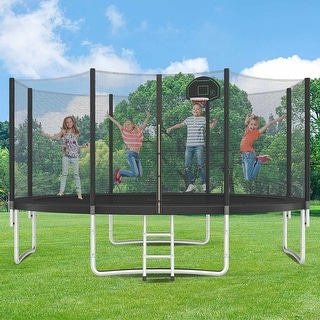 Trampolines 14FT Round Trampoline with Enclosure