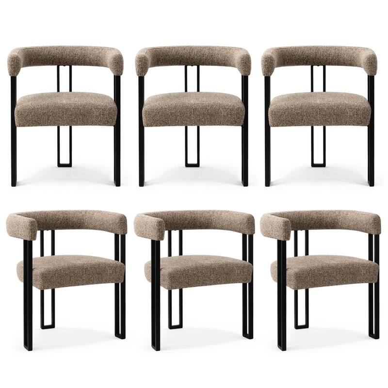 Upholstered Armchair (Set of 6)