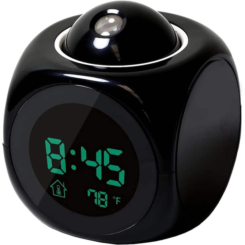 LED Projection Alarm Clock Bed Bath & Beyond 39476513