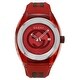 preview thumbnail 1 of 2, Gucci Silicone Trendy Red Unisex Analog Watch - N/A