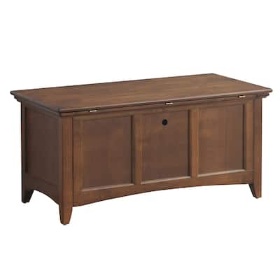 Rectangular Storage Chest - 39" - Brown