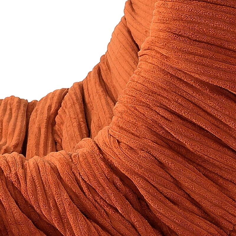 Moasis Cordury Fireside Bean Bag Chairs with Memory Foam for Adults