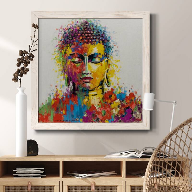 Buddha-Premium Framed Canvas - Ready to Hang