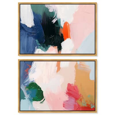 Spring Fever Canvas Set of 2 by Art Remedy