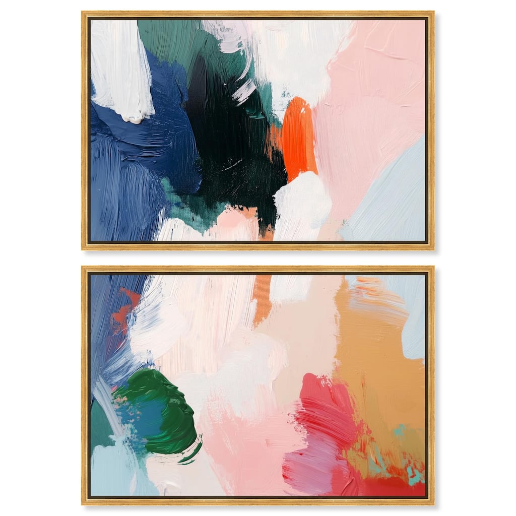 Spring Fever Canvas Set of 2 by Art Remedy