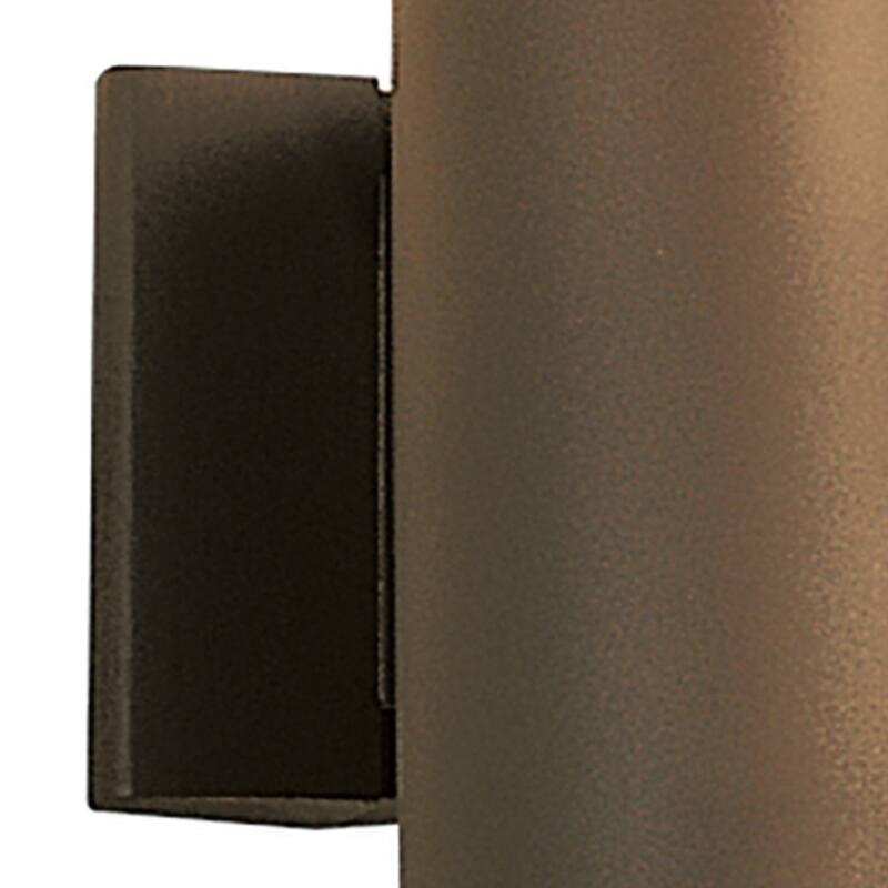 Kichler Lighting Contemporary 1-light Architectural Bronze Indoor/Outdoor Wall Sconce