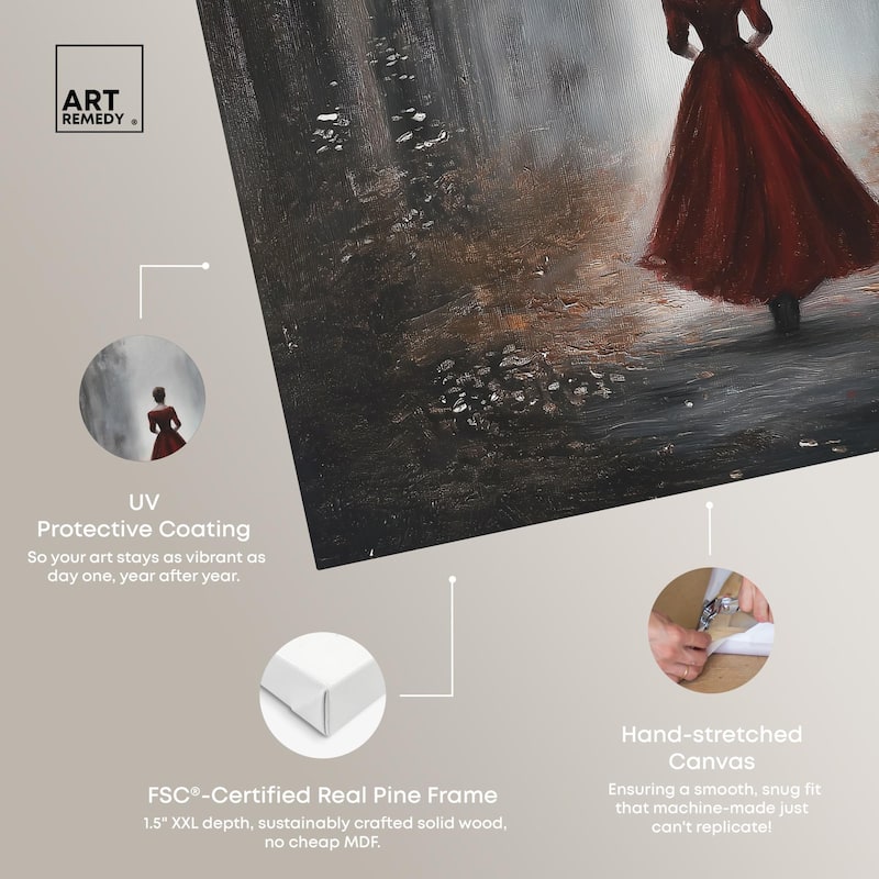 Lost in the Mist I Canvas by Art Remedy, Gallery Wrapped