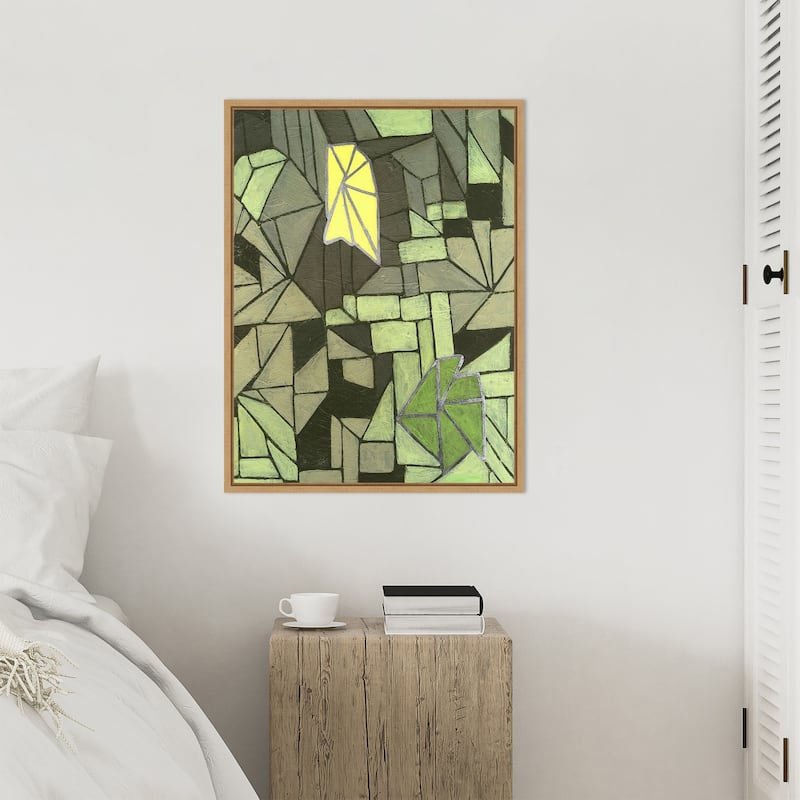 Amanti Art Cubic Prism II by Vanna Lam Framed Canvas Wall Art Print - Sylvie Maple