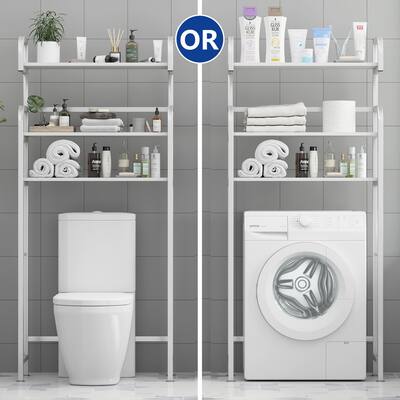 Over The Toilet Storage Shelves, Bathroom Shelves Over Toilet Organizer, Toilet Racks That Go Over The Toilet
