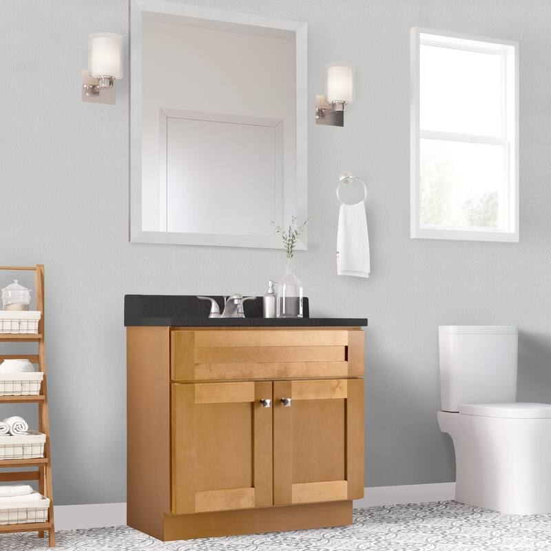 Design House Brookings 22" Single Free Standing Wood Vanity Cabinet