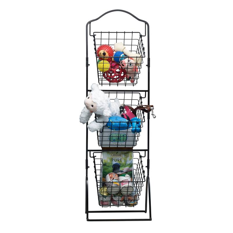 Gourmet Basic 3-tier Wire Market Basket
