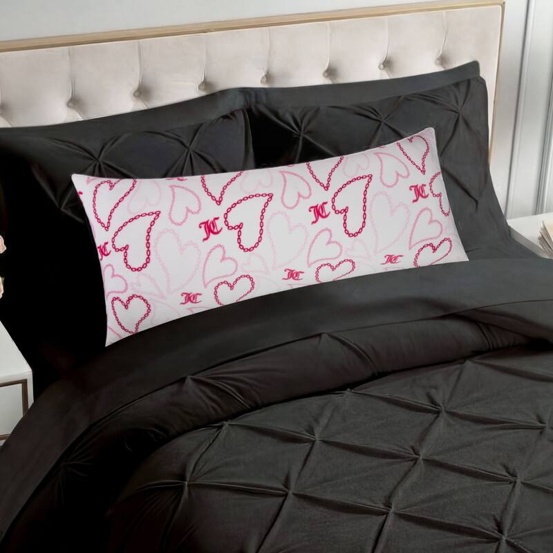 Juicy Couture 20" x 48" Plush Body Pillows