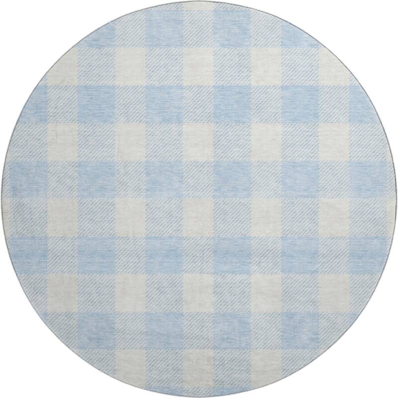 Premium Washable Super Soft Plaid Mayfield Rug