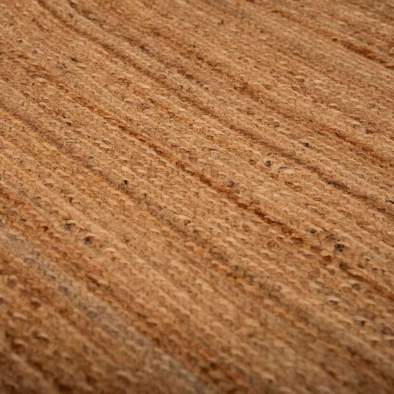 Alora Decor Zenon Tone on Tone Solid Jute Area Rug