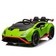 preview thumbnail 69 of 78, 24V Lamborghini Ride-On Car for Kids with Remote Control, USB, & LED Lights