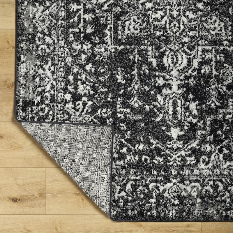 Livabliss Harput Updated Traditional Medallion Area Rug