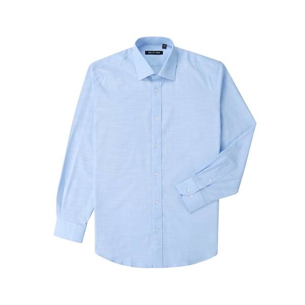 Shop Men S Classic Fit Solid Non Iron Cotton Spread Collar Dress