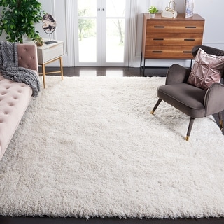 SAFAVIEH Handmade Bahija Luxe Shag 3-inch Thick Rug