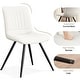 preview thumbnail 42 of 76, HOMYKA Modern Dining Chairs with Thick Cushions Set of 3