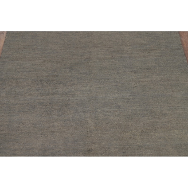 Modern Gabbeh Oriental Area Rug Handmade Wool Carpet - 5'4" x 7'8"