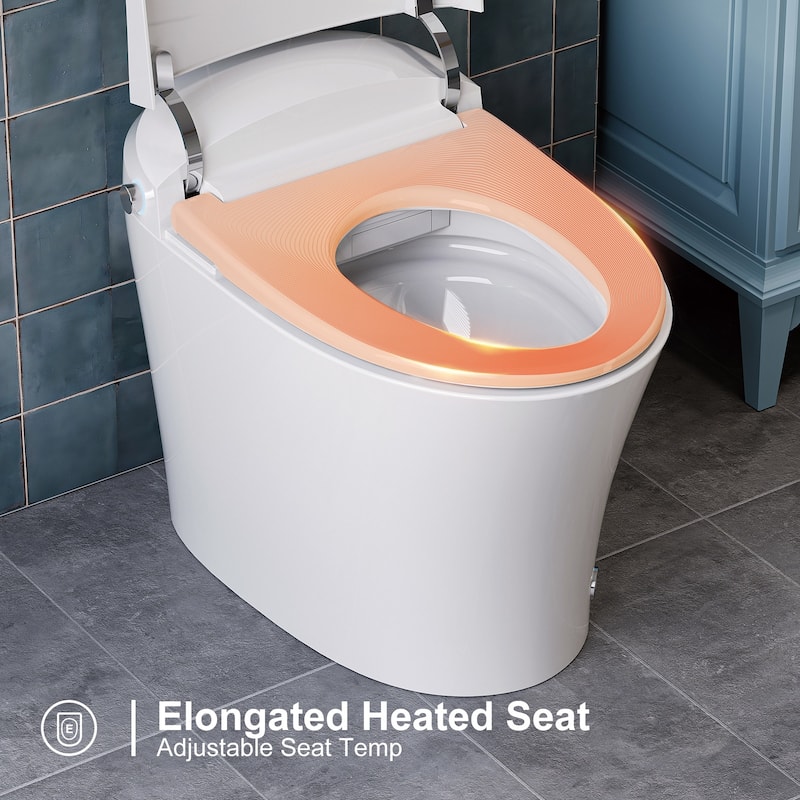HOROW T10 One-piece Smart Toilet with Heated Seat, Pre-wet, Dual Flush - 12'' rough in