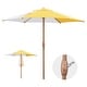 preview thumbnail 49 of 111, Autlaycil 7.5FT Patio Umbrella with Tilt and Crank
