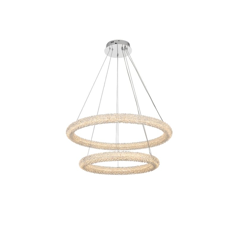 Indigo Home 32 inch Adjustable LED Chandelier