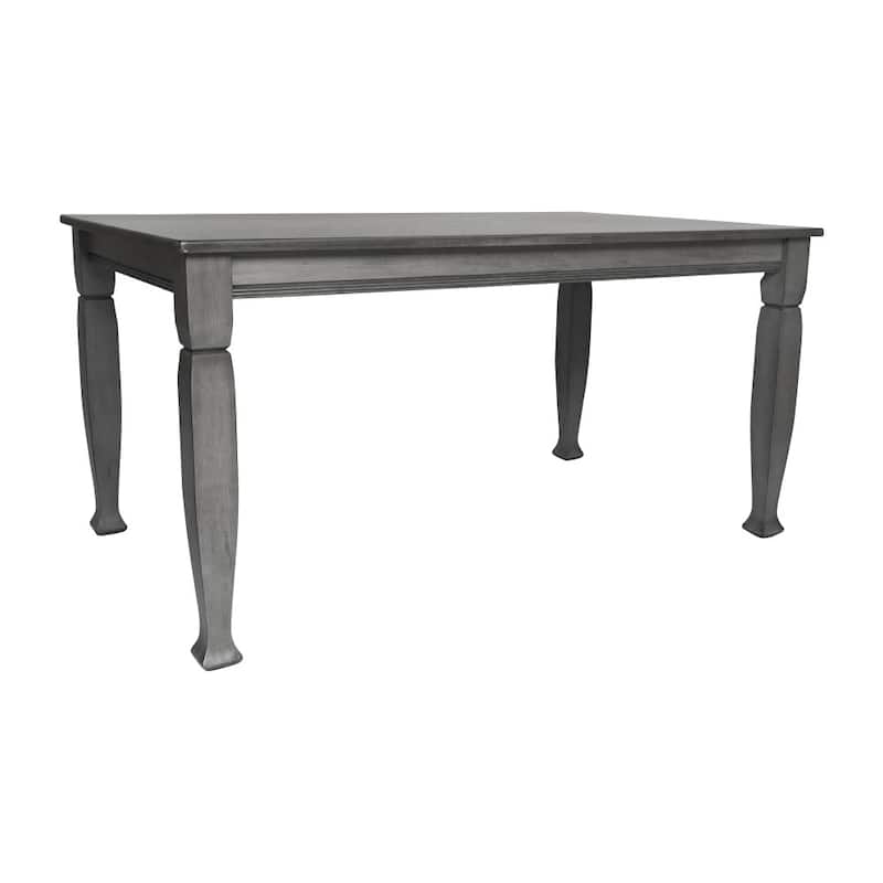 Solid Wood Commercial Grade Dining Table with Turned Legs