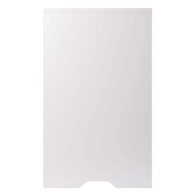 Open Shelf Storage Cabinet - 26.25" - White