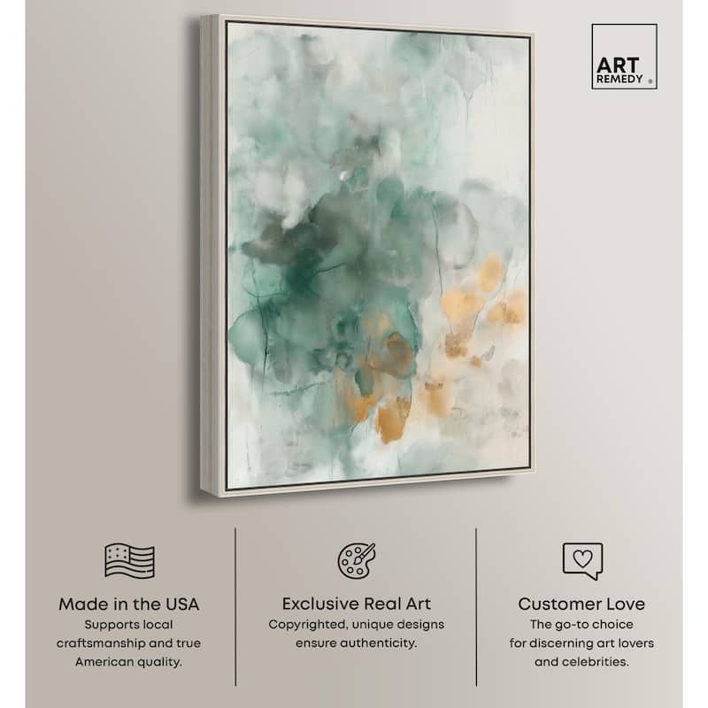 Verdant Vapors III Canvas by Art Remedy