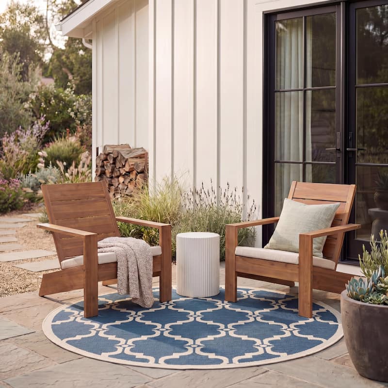 SAFAVIEH Courtyard Charleen Indoor/ Outdoor Waterproof Patio Backyard Rug