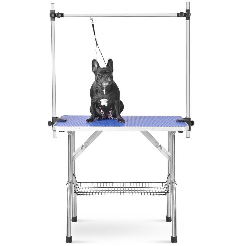 42'' Large Grooming Table for Pet Dog and Cat with Adjustable Arm and Clamps - as picture