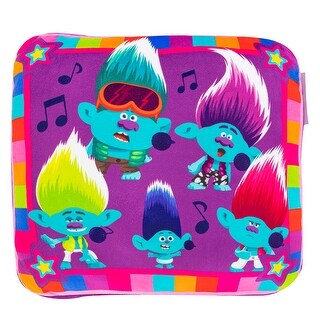 Trolls 3 Feel The Music Travel Cloud Pillow