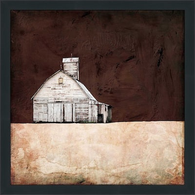 "Neutral Brown Farm (Square)" Print on Acrylic