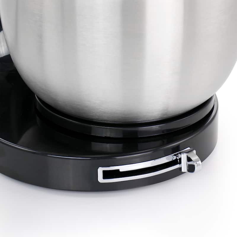 Better Chef 350 Watt MegaMix Stand Mixer in Black - 14 Cups
