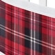 preview thumbnail 5 of 4, Sweet Jojo Designs + BreathableBaby Breathable Mesh Crib Liner Pad Red Plaid Boy -Tartan for Woodland Rustic Patch Collection