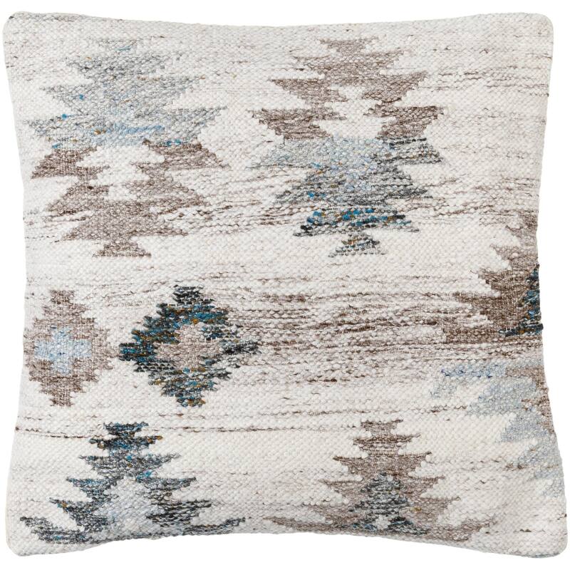 Meredith Rustic Geometric Accent Pillow