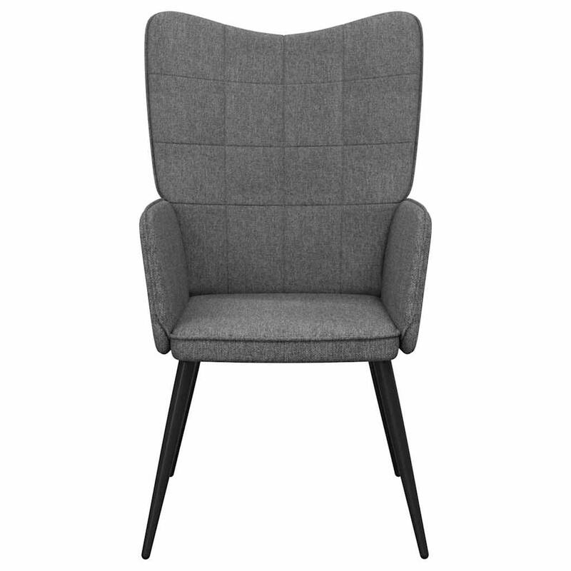 vidaXL Relaxing Chair multi color Fabric - 24" x 27.6" x 38"