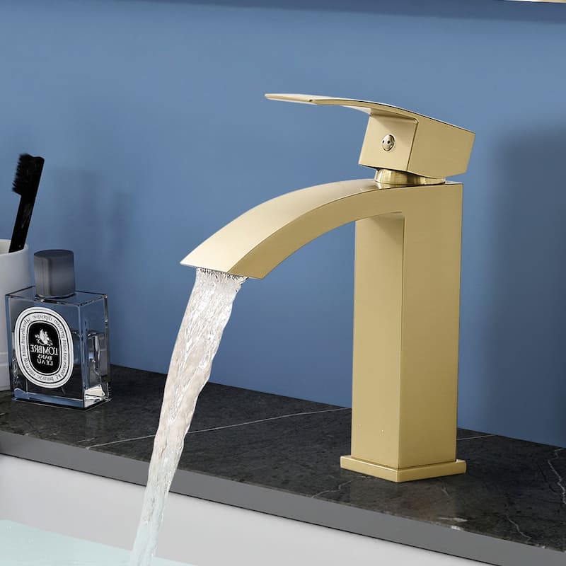 Topcraft Single Handle Modern Bathroom Faucet