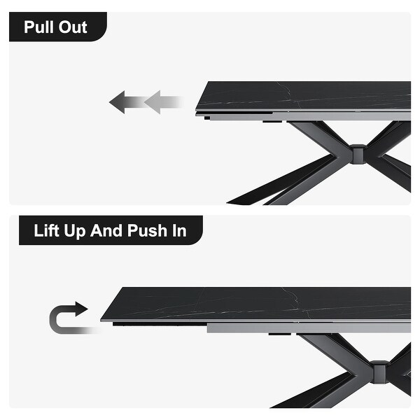 Eckler Extension Dining Table - Scandinavian Designs