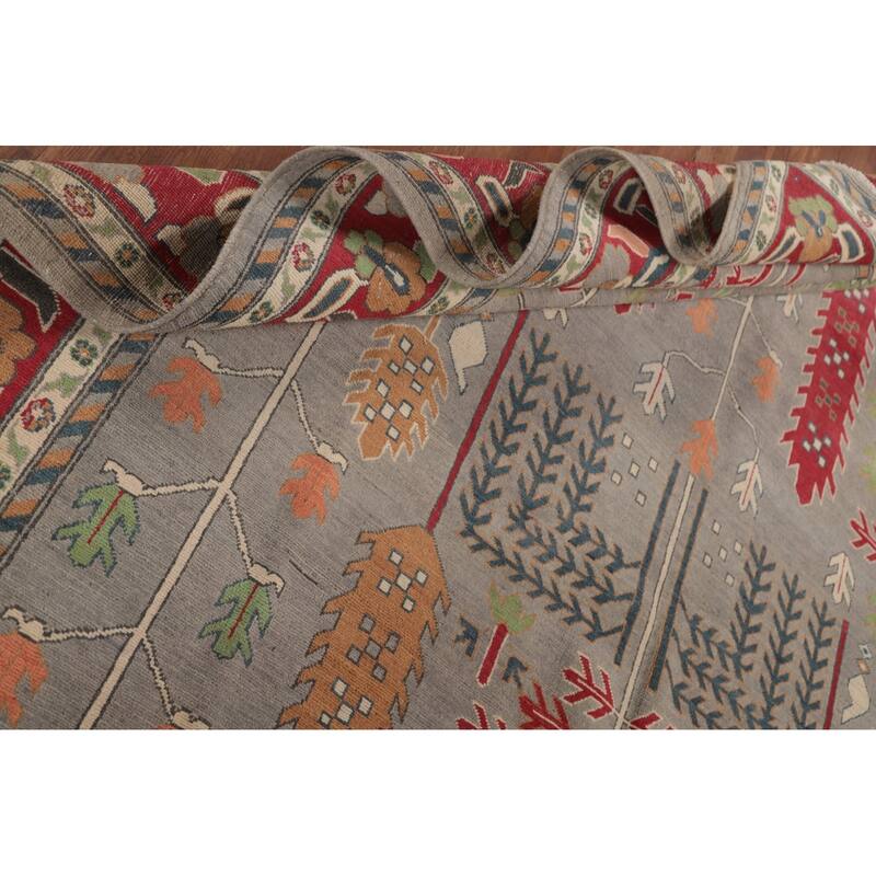 Kazak Oriental Area Rug Handmade Living Room Wool Carpet - 8'0" x 11'7"