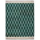 preview thumbnail 90 of 125, SAFAVIEH Handmade Natural Fiber Bethia Casual Jute Trellis Rug 8' x 10' - Dark Green/Natural - Rectangle