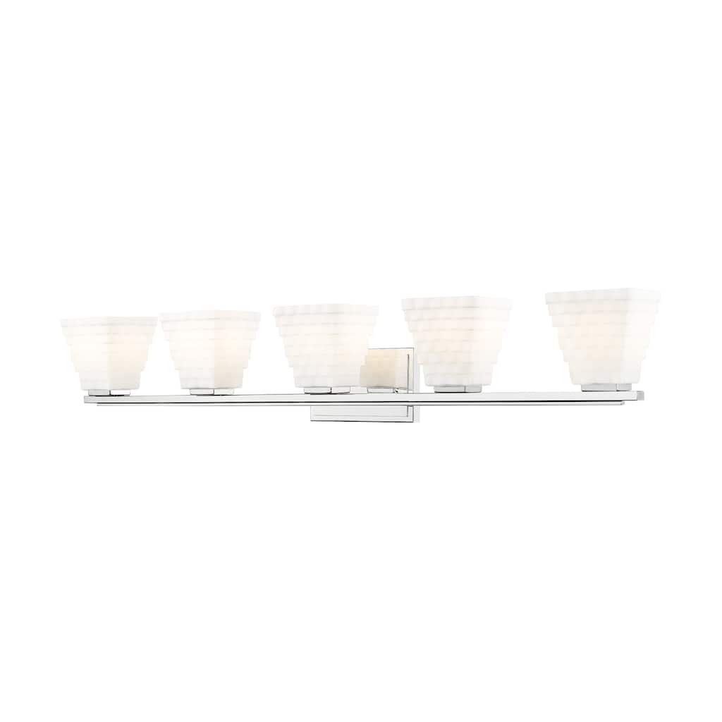 Z-Lite Annalise 5 Light Vanity - Chrome
