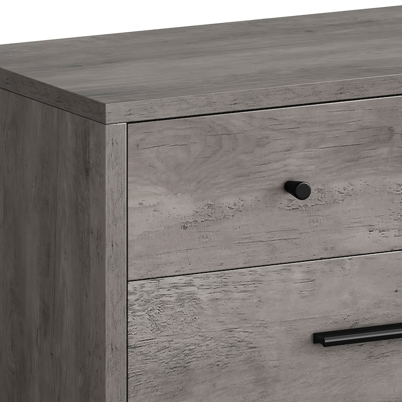 Rustic TV Stand for 65" TV, Entertainment Center with 6 Storage Drawers