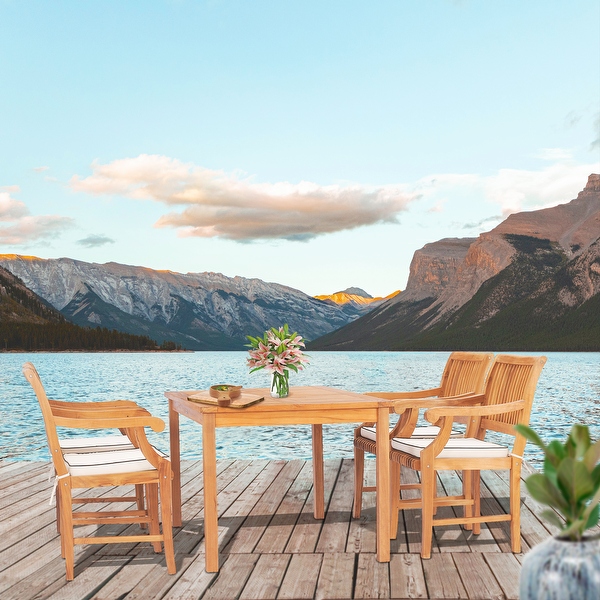 Small rectangle sale outdoor dining table