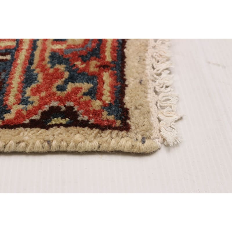 ECARPETGALLERY Hand-knotted Serapi Heritage Cream Wool Rug - 2'5 x 15'10